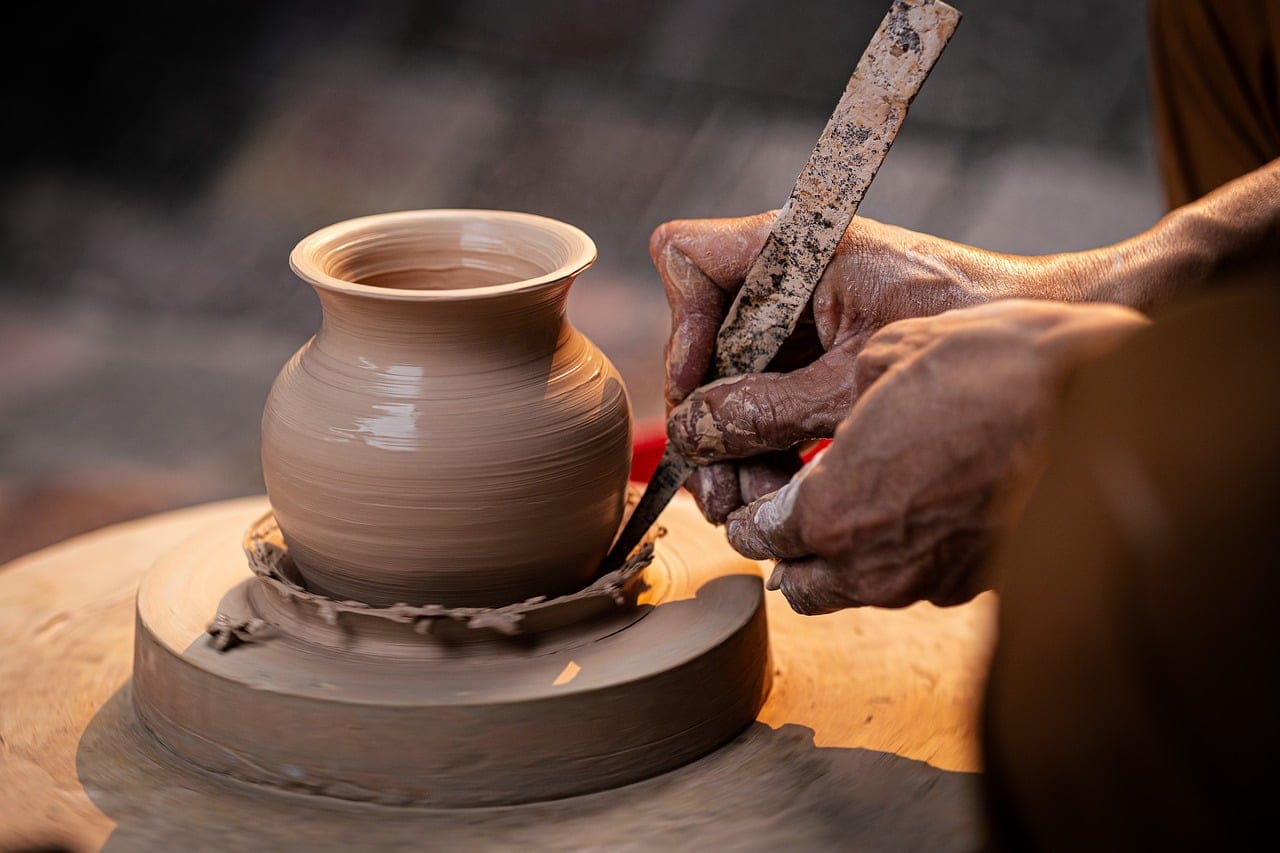 Learning patience at the potter's wheel